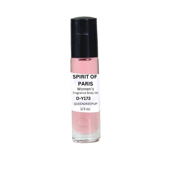 Queen2KeepUp Boutique Other - Spirit of Paris (Women) Body Oil 10 ml Fragrance All Natural 1/3 oz Roll-On